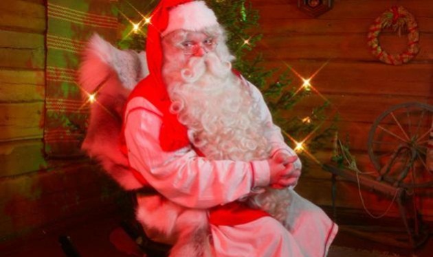 Ο Άγιος Βασίλης από το Ροβανιέμι στην Τατιάνα