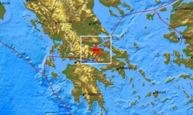 4,9 Ρίχτερ ο ισχυρός μετασεισμός της Αμφίκλειας σύμφωνα με το Γεωδυναμικό Ινστιτούτο