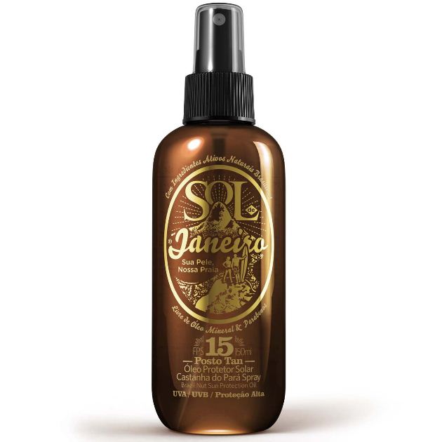 1 | Sol Janeiro Spray huile bronzante Noix du Brésil SPF 15