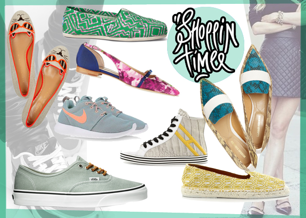 Μπαλαρίνες, sneakers, εσπαντρίγιες! Τα must have παπούτσια στις βιτρίνες του TLIFE