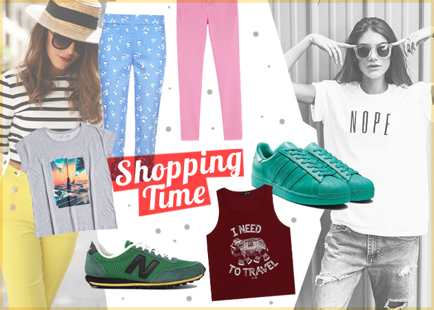 Παντελόνια, t-shirts, sneakers: Τα πιο hot items της αγοράς για το ανοιξιάτικό σου shopping!