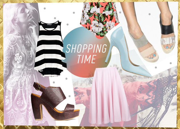 SHOPPING TIME:Τα ωραιότερα μαγιό, ρούχα και παπούτσια που μπορείς να αγοράσεις τώρα!