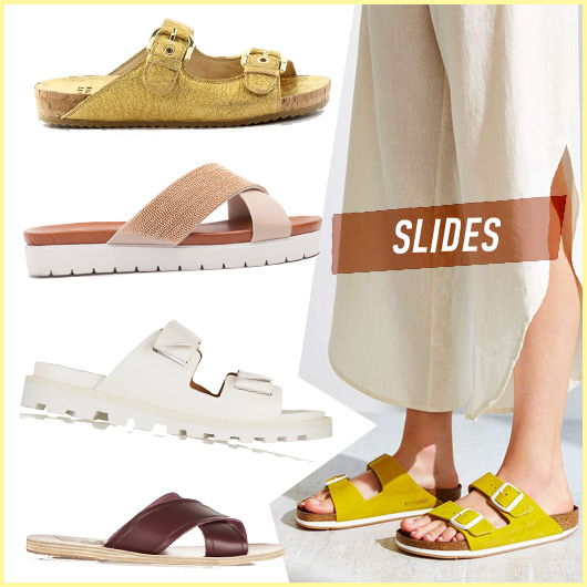 1 | Flat παπούτσια: Slides