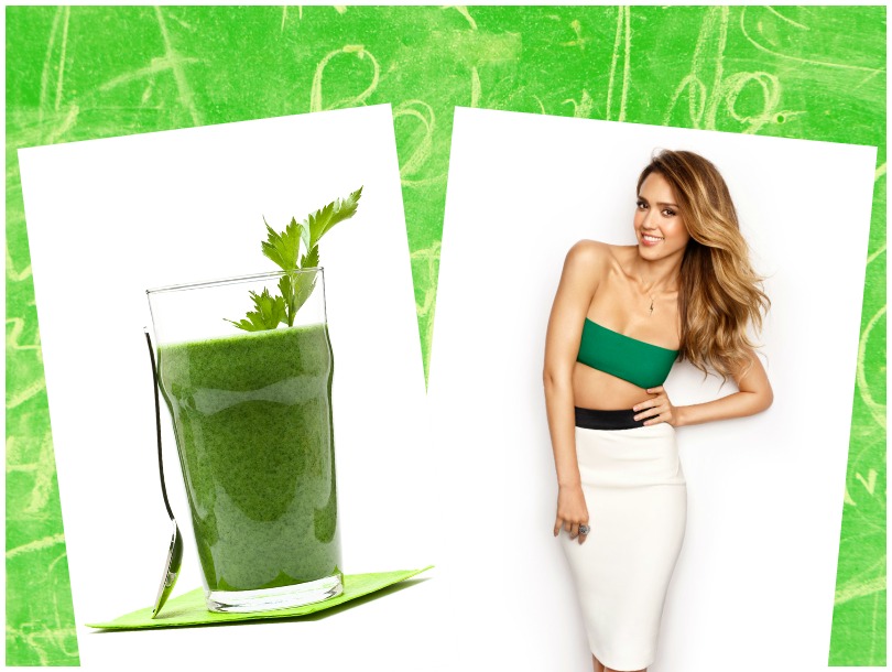 1 | Ο πράσινος χυμός της Jessica Alba