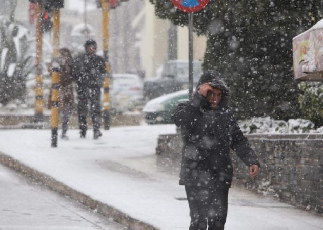 Χιόνια σε πολλές περιοχές της χώρας! Συνεχίζεται η κακοκαιρία