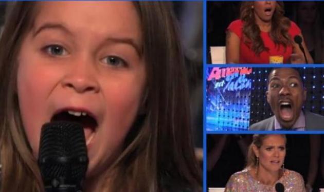 Σοκαριστικό! Τι έκανε το 6χρονο κοριτσάκι και σόκαρε κριτική επιτροπή και κοινό στο “America’s got talent”!