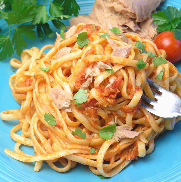 Spaghetti Barilla Ολικής Αλέσεως με τόνο