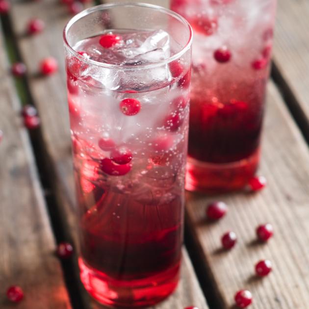 Mocktail cranberry