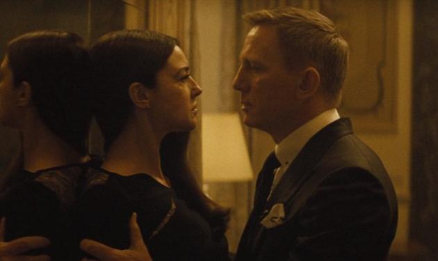 James Bond: Η πιο ερωτική σκηνή του Daniel Craig με την Monica Bellucci! Video