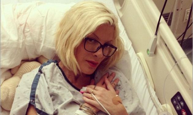 Tori Spelling: Η φωτογραφία μέσα από το νοσοκομείο και η αποκάλυψη για το γάμο της!