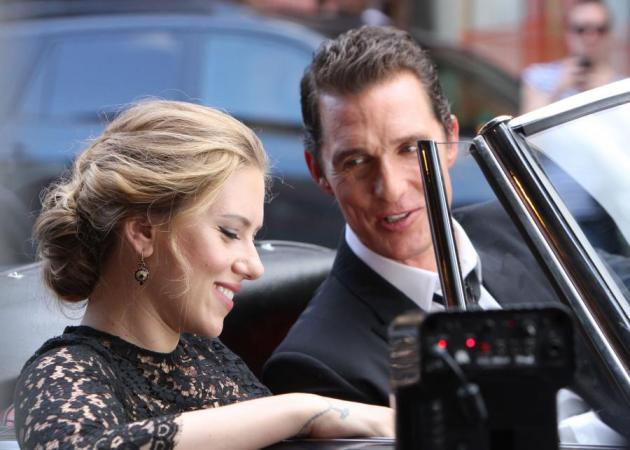 Matthew McConaughey- Scarlett Johansson: Μαζί για το άρωμα The One! Δες backstage photo!