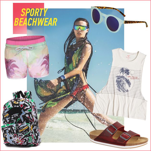 1 | Sporty beachwear