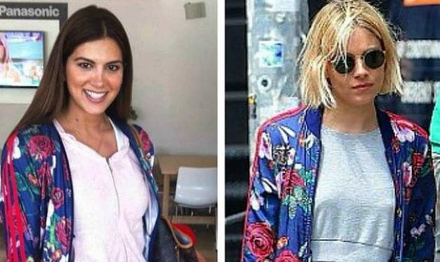 Σταματίνα Τσιμτσιλή: Πόσο κοστίζει το ίδιο jacket που φόρεσε με τη Sienna Miller;
