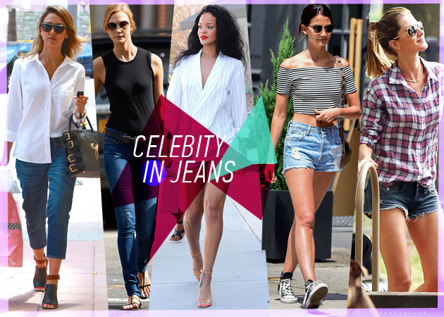 DENIM INSPIRATION: Οι celebrities μας δείχνουν πως να φοράμε τα jeans τώρα το καλοκαίρι!