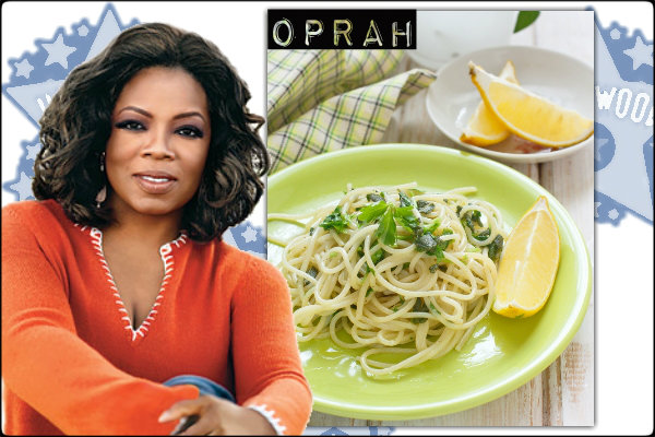 10 | Oprah - Σπαγγέτι με λεμόνι και μυρωδικά