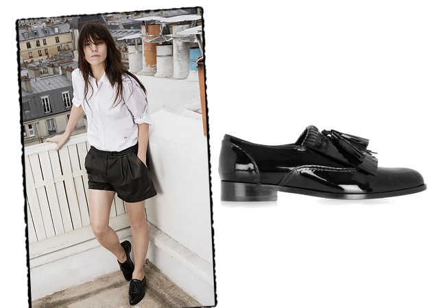 Θέλω τα brogues της Charlotte Gainsbourg!