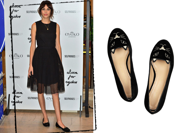 Θέλω τα slippers της Alexa Chung!