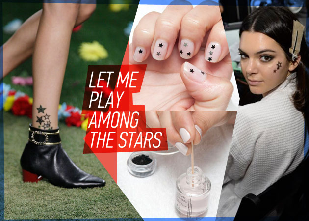 Τα αστέρια είναι τάση! Πώς να κάνεις το stars manicure με μια οδοντογλυφίδα!