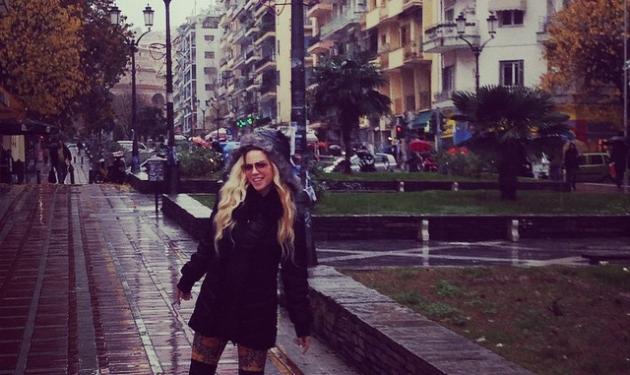 Κατερίνα Στικούδη: Τι κάνει στους δρόμους της Θεσσαλονίκης;