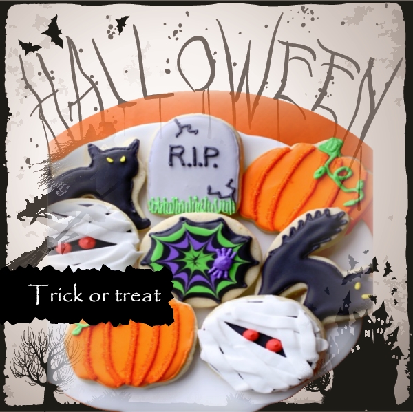 8 | Halloween Sugar Cookies