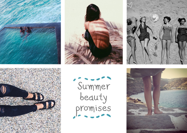 Οι 5 beauty υποσχέσεις από το Καλοκαίρι στο Φθινόπωρο (που καμιά μας δεν θα τηρήσει, τελικά)!