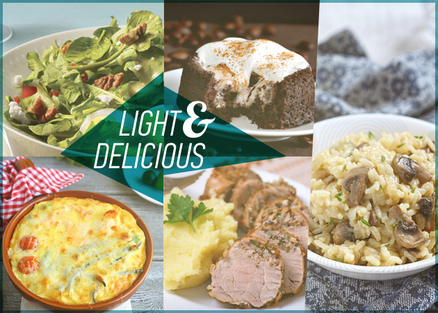 LIGHT! Εύκολες και νόστιμες συνταγές που δεν ξεπερνούν τις 300 θερμίδες
