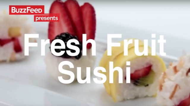 Τι θα έλεγες για σούσι φρούτων; Δες πώς να το φτιάξεις!