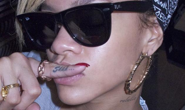 Το 16ο τατουάζ της Rihanna! Μπορείς να το εντοπίσεις;