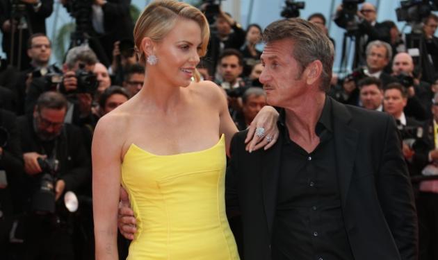 Κάννες 2015: Στην αγκαλιά του Sean Penn η Charlize Theron! Φωτογραφίες