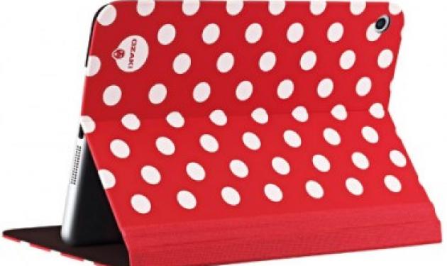 Κάνε δική σου ή δώρο αυτή την πουά κόκκινη θήκη για mini ipad από το T-Shop!