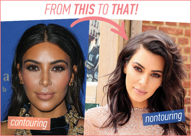 Είναι επίσημο! Η Kim Kardashian ξεπέρασε το contouring και μας συστήνει στο… nontouring! Μάθε τι είναι!