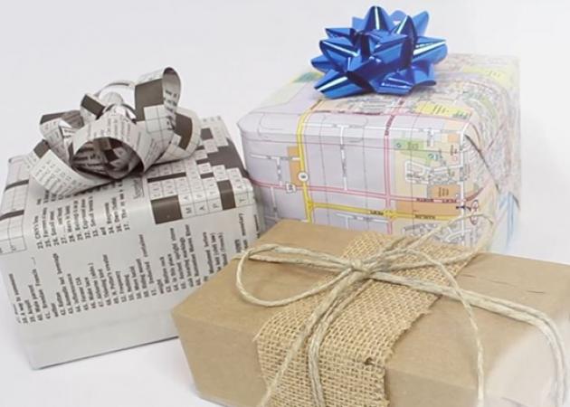 Πρωτοχρονιά: Τρεις απίθανοι και πανέξυπνοι τρόπο να τυλίξεις τα δώρα σου!