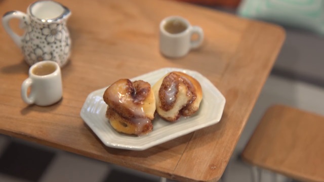 Μικροσκοπική κουζίνα: Cinnamon rolls