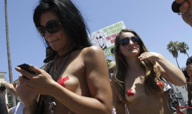 Topless παρέλαση για την ισότητα των δυο φύλων! Δες φωτογραφίες