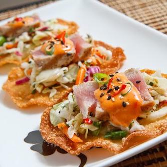 Tostadas τόνου