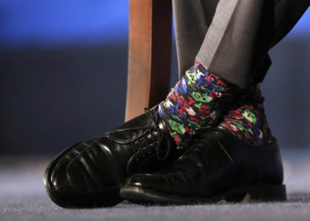 Ποιος ξένος ηγέτης φοράει αυτές τις κάλτσες;