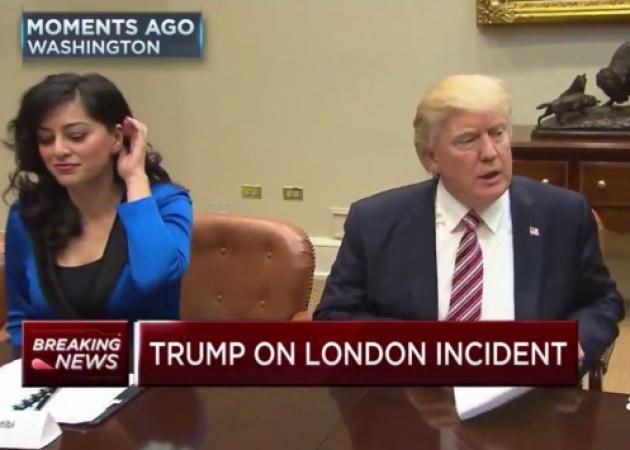 Λονδίνο: Aποσβολωμένος o Τραμπ ενημερώνεται για την επίθεση [vid]