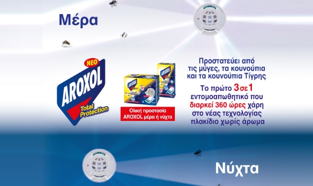 Nέα καινοτομία AROXOL Total Protection!