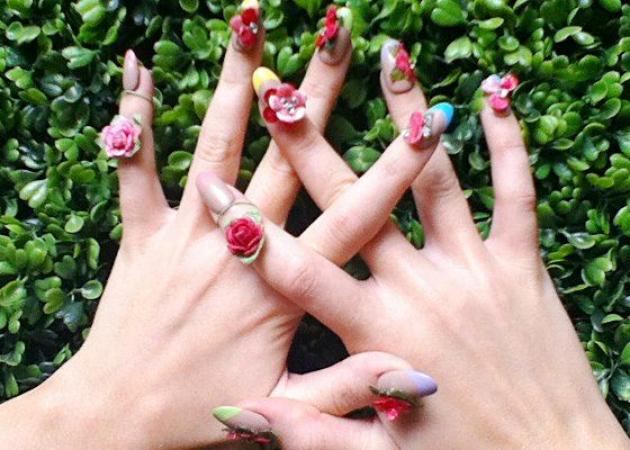 Ποια διάσημη έκανε 3D manicure;