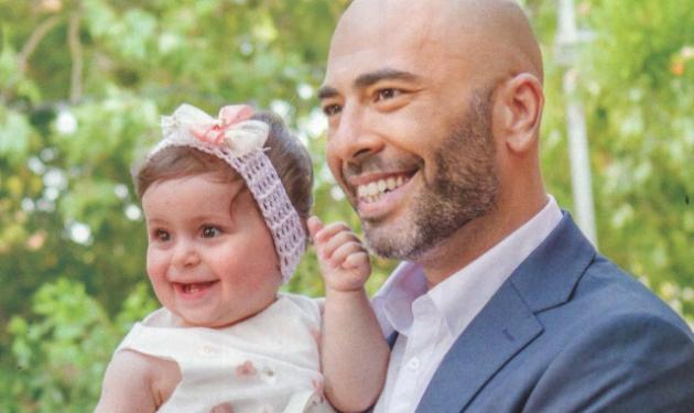 Βαλάντης: Βάφτισε την κόρη του στη Ρόδο! Φωτογραφίες
