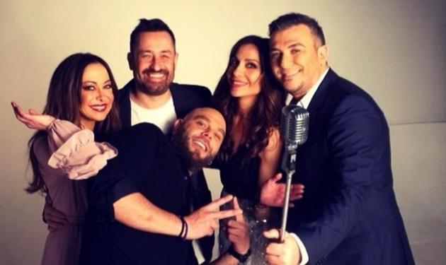 Δ. Βανδή: Νέα φωτογραφία με τους coaches για το “The Voice”!