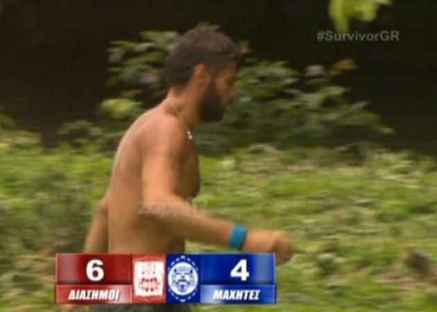 Survivor: Εκτός εαυτού ο Βασάλος χτυπούσε και κλωτσούσε ότι έβρισκε μπροστά του!