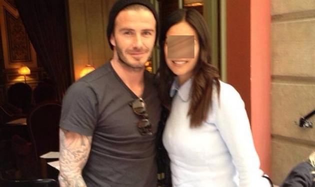 Ποια Ελληνίδα συνάντησε τον David Beckham στο Παρίσι;