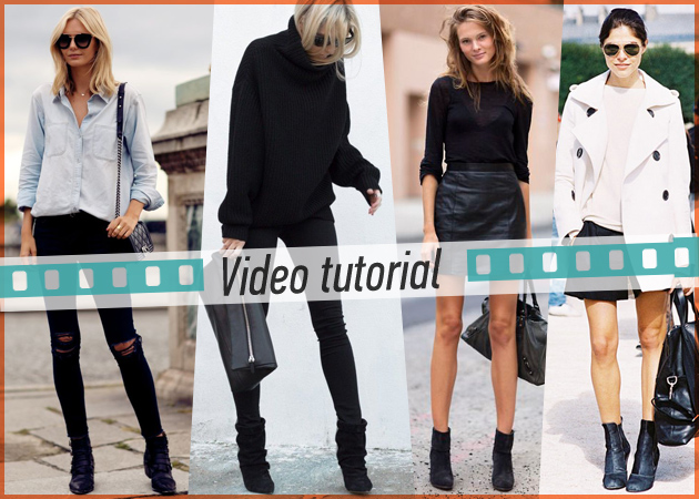 STYLING TIPS: 7 τρόποι να φορέσεις τώρα τα μαύρα σου ankle boots!