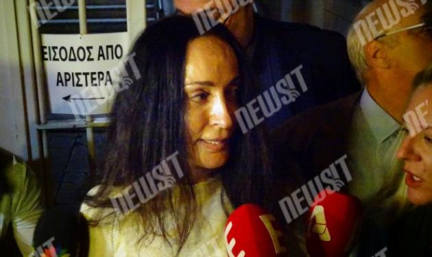 Βίκυ Σταμάτη: Οι πρώτες δηλώσεις μετά την αποφυλάκισή της!