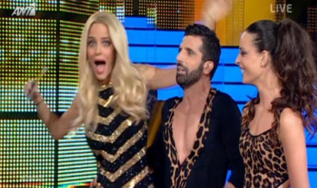 DWTS 5: Η ατάκα του Θανάση Βισκαδουράκη που “τάραξε” την Δούκισσα!