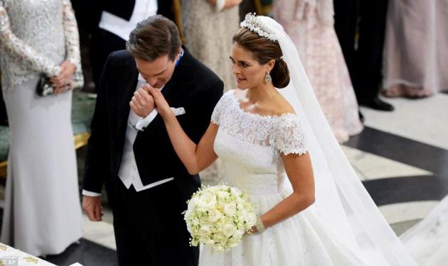 Ο παραμυθένιος γάμος της πριγκίπισσας  Madeleine! Δες video και photo!