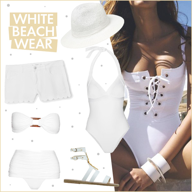 1 | Λευκά μαγιό και beachwear