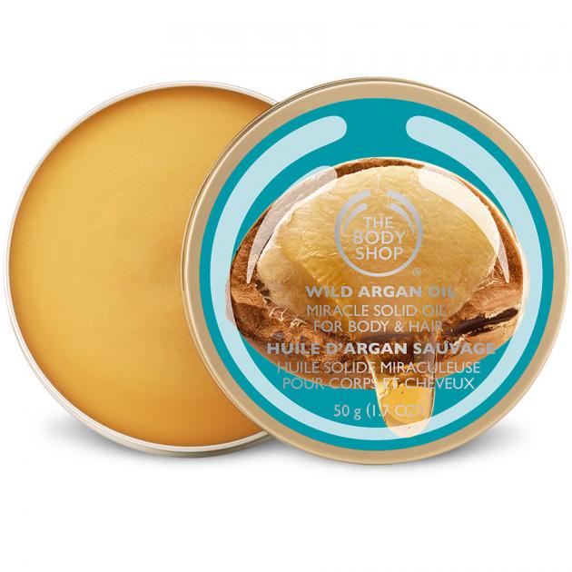 3 | The Body Shop Wild Argan Oil Miracle Solid Oil