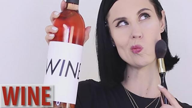 Contouring με… κρασί! Δες το video tutorial που έχει τρελάνει το internet!